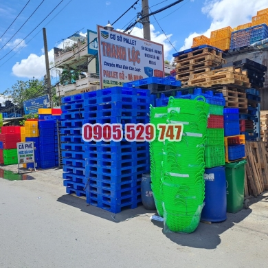 Pallet nhựa Thanh lộc - pallet nhựa giá rẻ tphcm