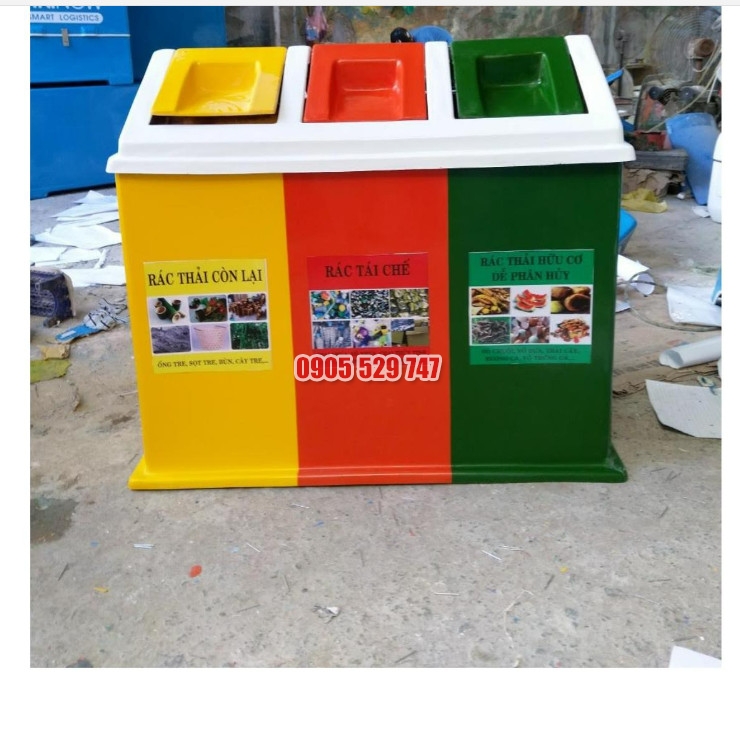 thùng rác nhựa y tế