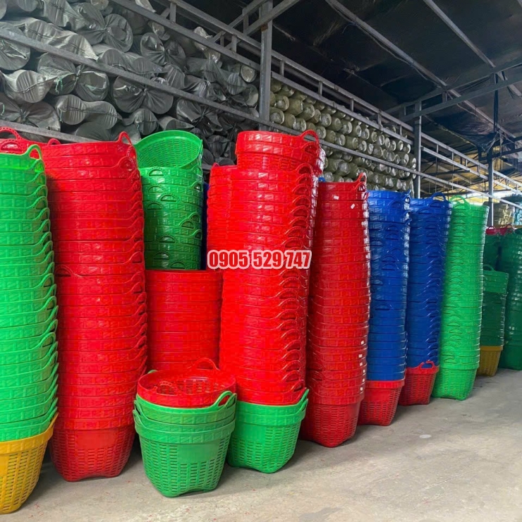 Rổ nhựa giá rẻ ở thuận an bình dương